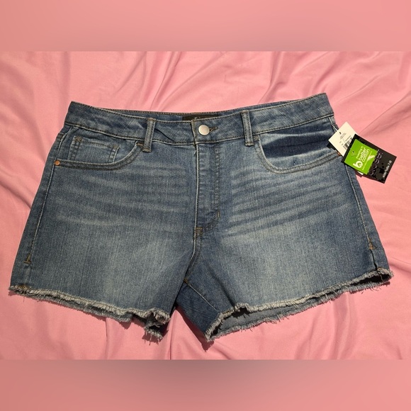 ✨NWT✨ My Sister’s Closet: Denim Girls Shorts- Size 18 - Picture 1 of 6